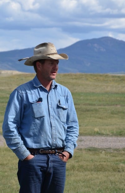Coy Meyring carries on the conservation vision of his father Dave Meyring.  (photo, Ali Duvall)