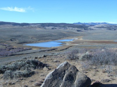 Coyte Ranch conserves both wetlands and sagebrush uplands, benefitting waterfowl and sage grouse alike. (photo, CCALT)