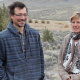 Robin Laakso (right) and Oleg Katsitadze (left) are conservation-minded individuals at the Cornelia B. Ranch in Crook County, Oregon.