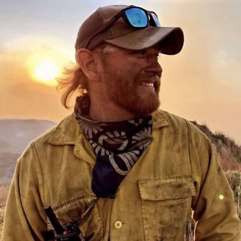 Tanner Swank, prescribed burn coordinator
